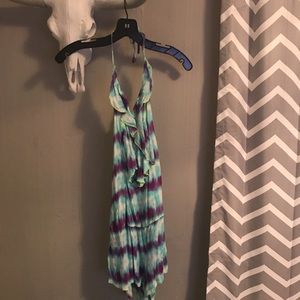 Romper beach cover up.